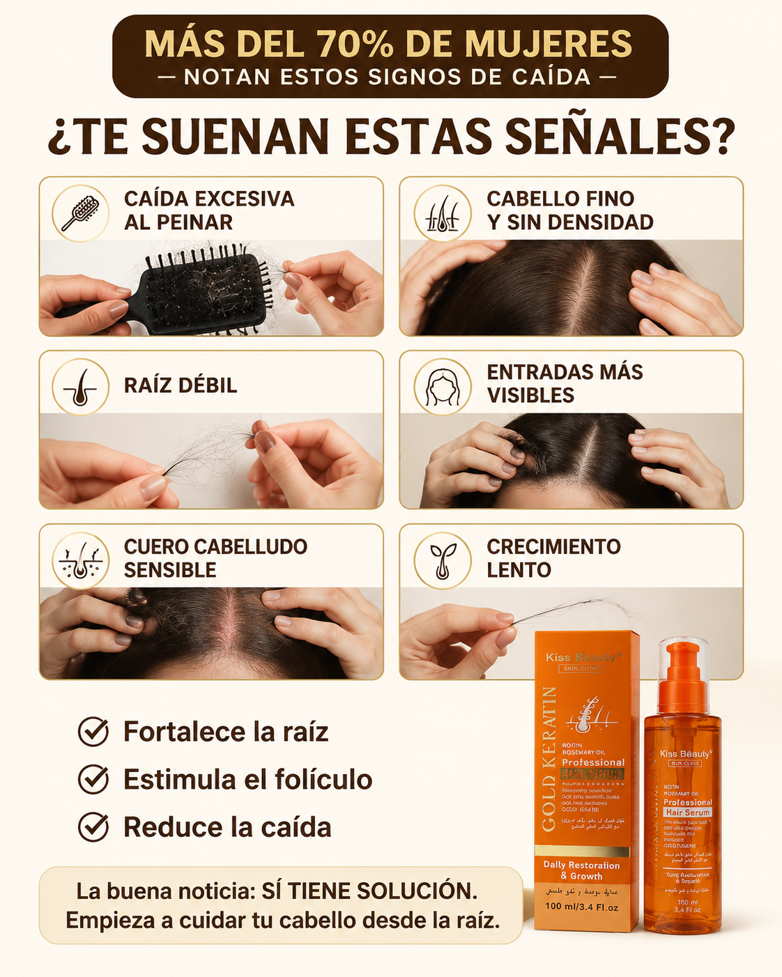 Sérum Capilar de Romero y Biotina para el cuero cabelludo